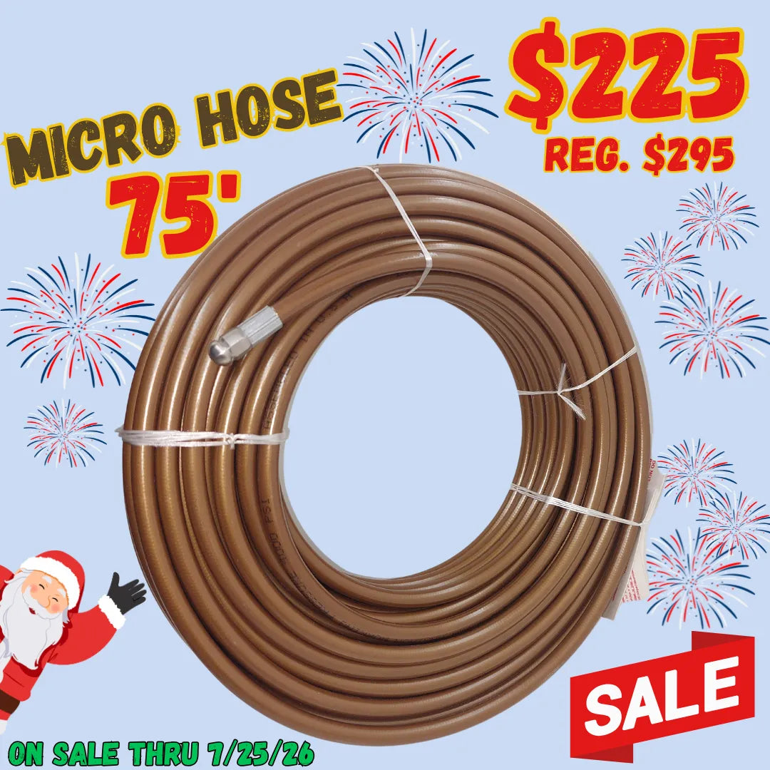 Micro Hose 3/16"(I.D.) - Hydro-Max Jetter